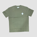 AMISH T-shirt logo olive