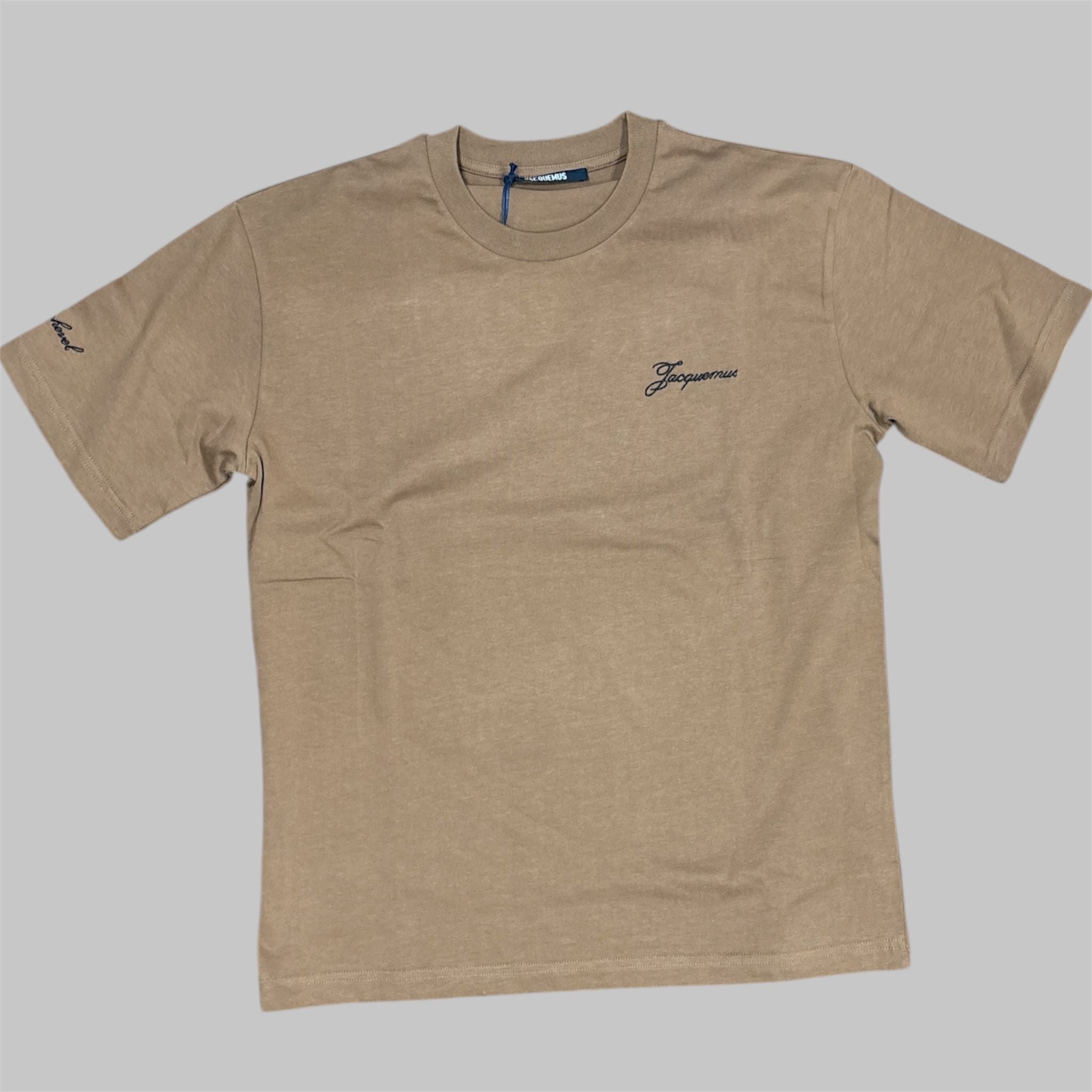 T-shirt Jacquemus "Courchevel High Altitude Club" - Marrone / Khaki