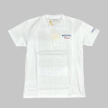 SUPERCULTURE T-shirt Bianca con Stampa e Ricamo Montecarlo