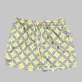 Costume da Bagno Uomo Grigio e Giallo Geometrico | Vicoliventi