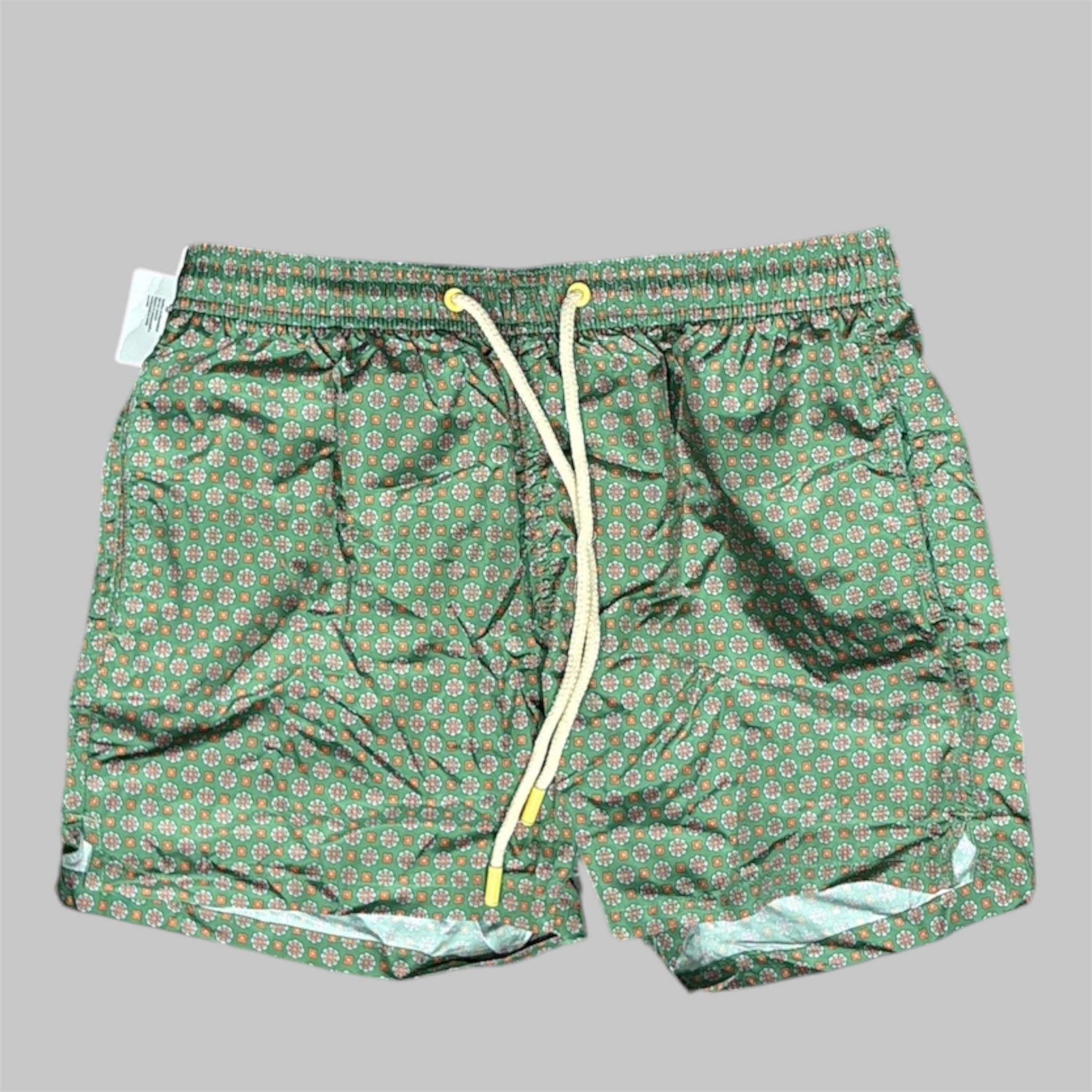 Costume da Bagno Uomo Verde a Microfantasia | Vicoliventi