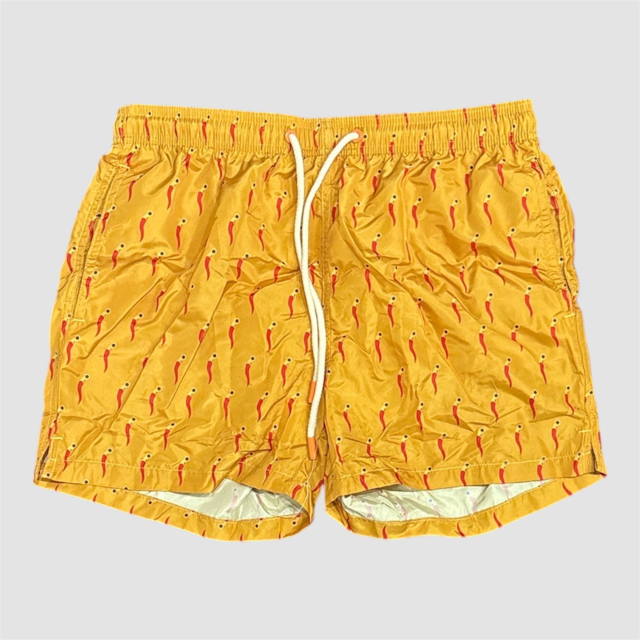 Costume Uomo Vicolo Venti con Cornetti | Nero, Verde, Giallo
