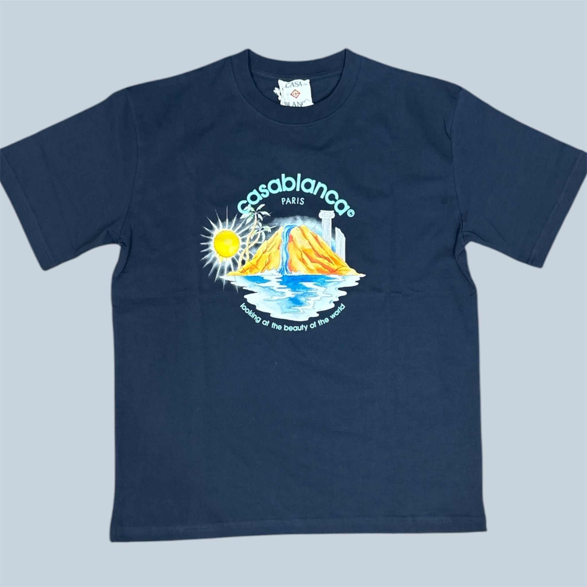 Casablanca Oasis T-Shirt blue