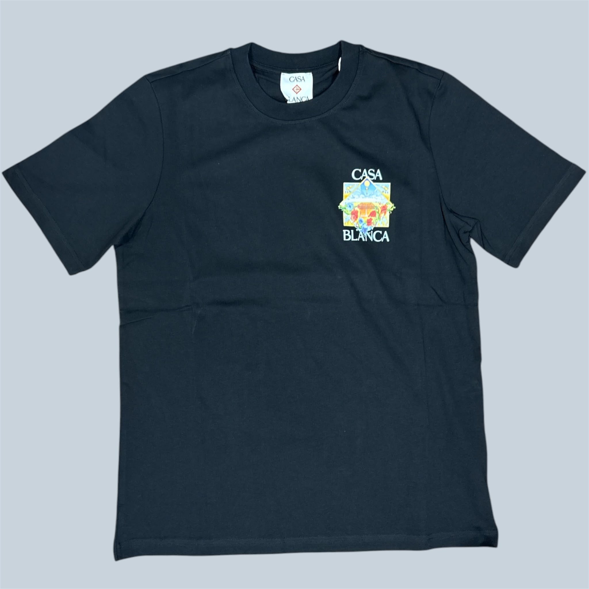 Casablanca T-shirt Flower Court Icon