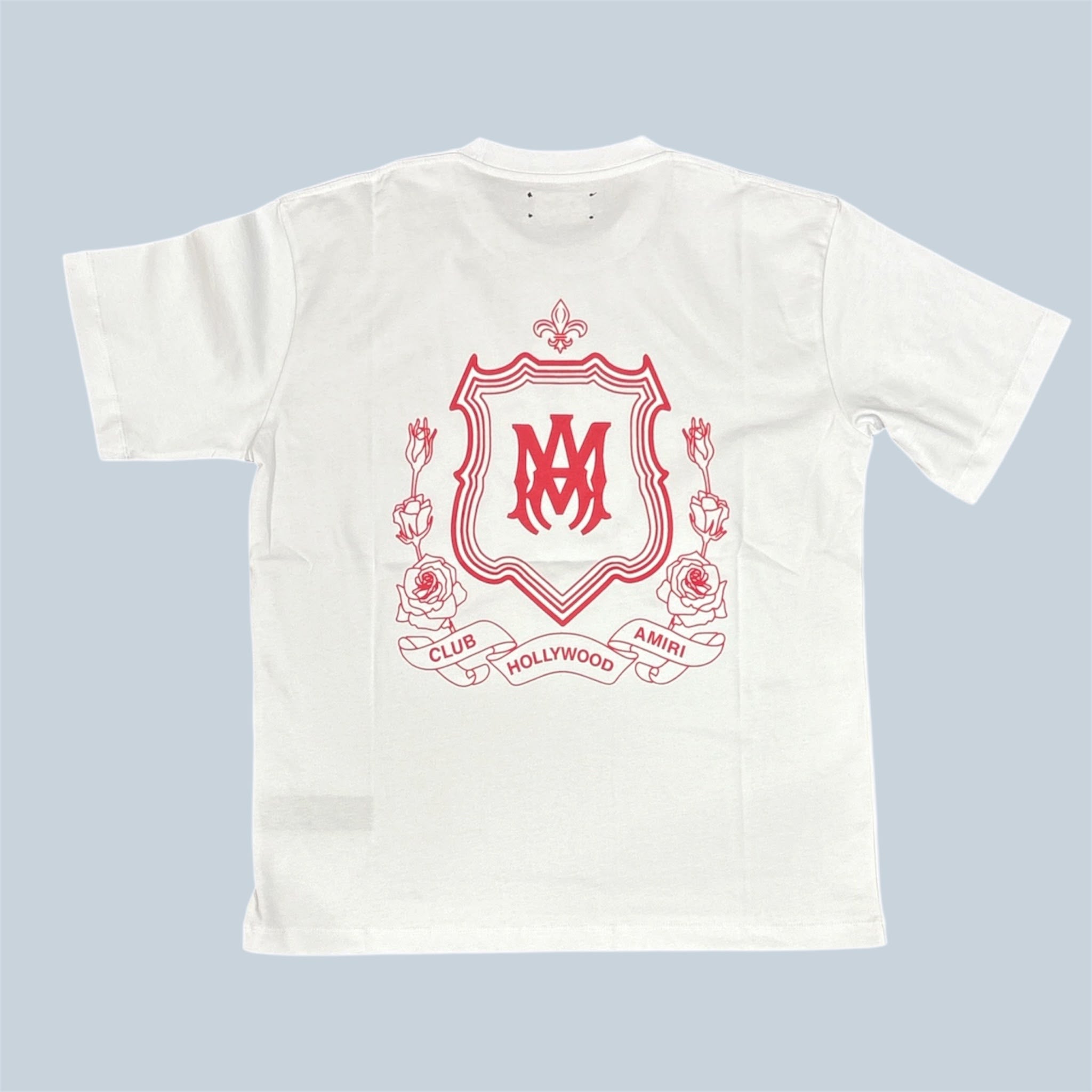 Amiri Club T-shirt Hollywood white