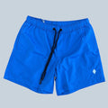 Costume Box Mare Marcelo Burlon Printed Shorts S0905 - Royal Blue