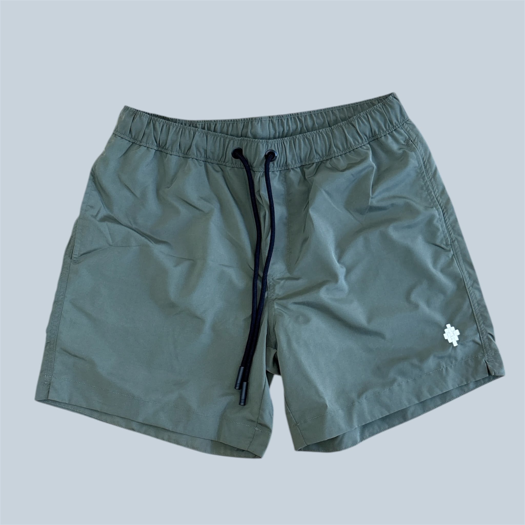 Costume Box Mare County of Milan Printed Shorts S0926 - Military Green