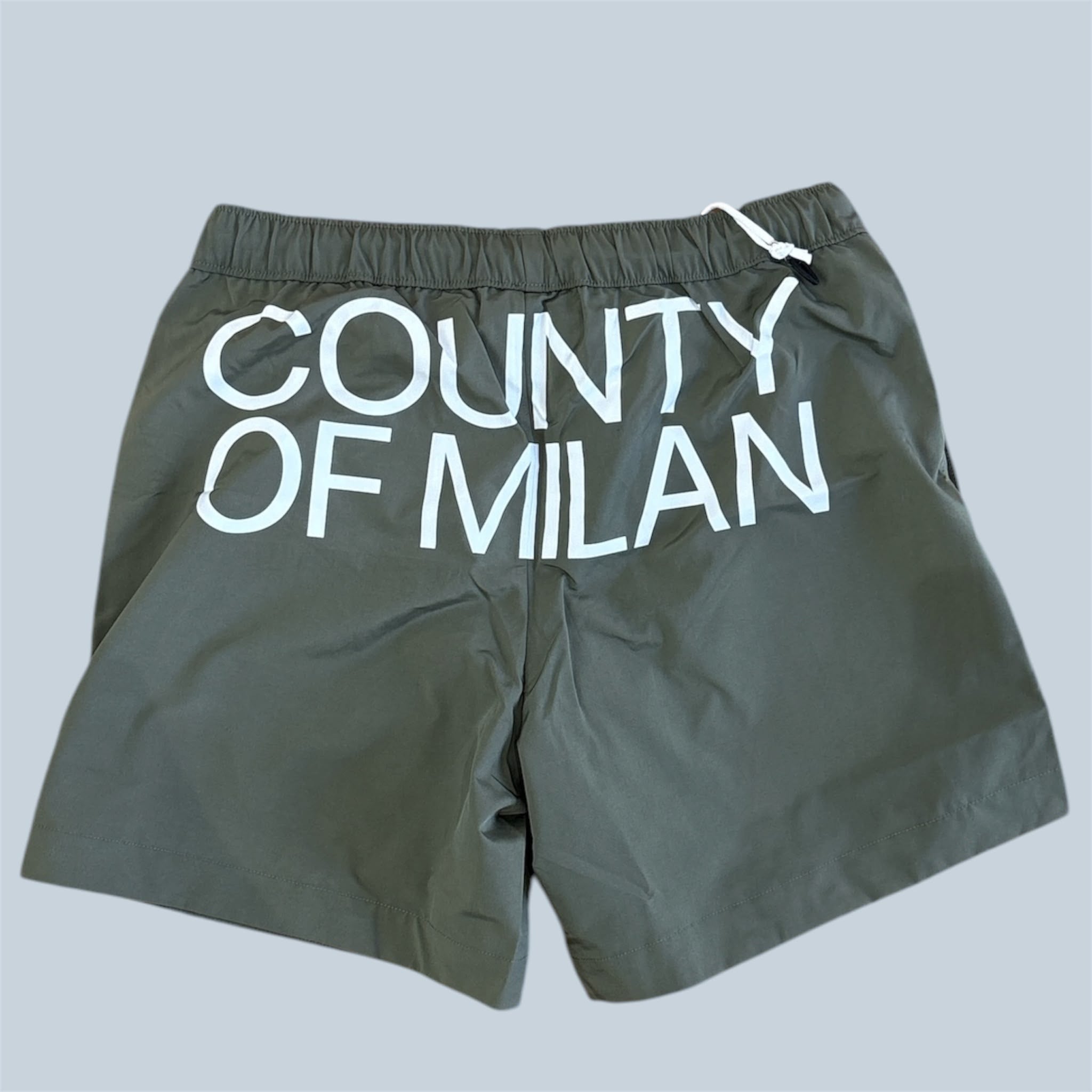 Costume Box Mare County of Milan Printed Shorts S0926 - Military Green
