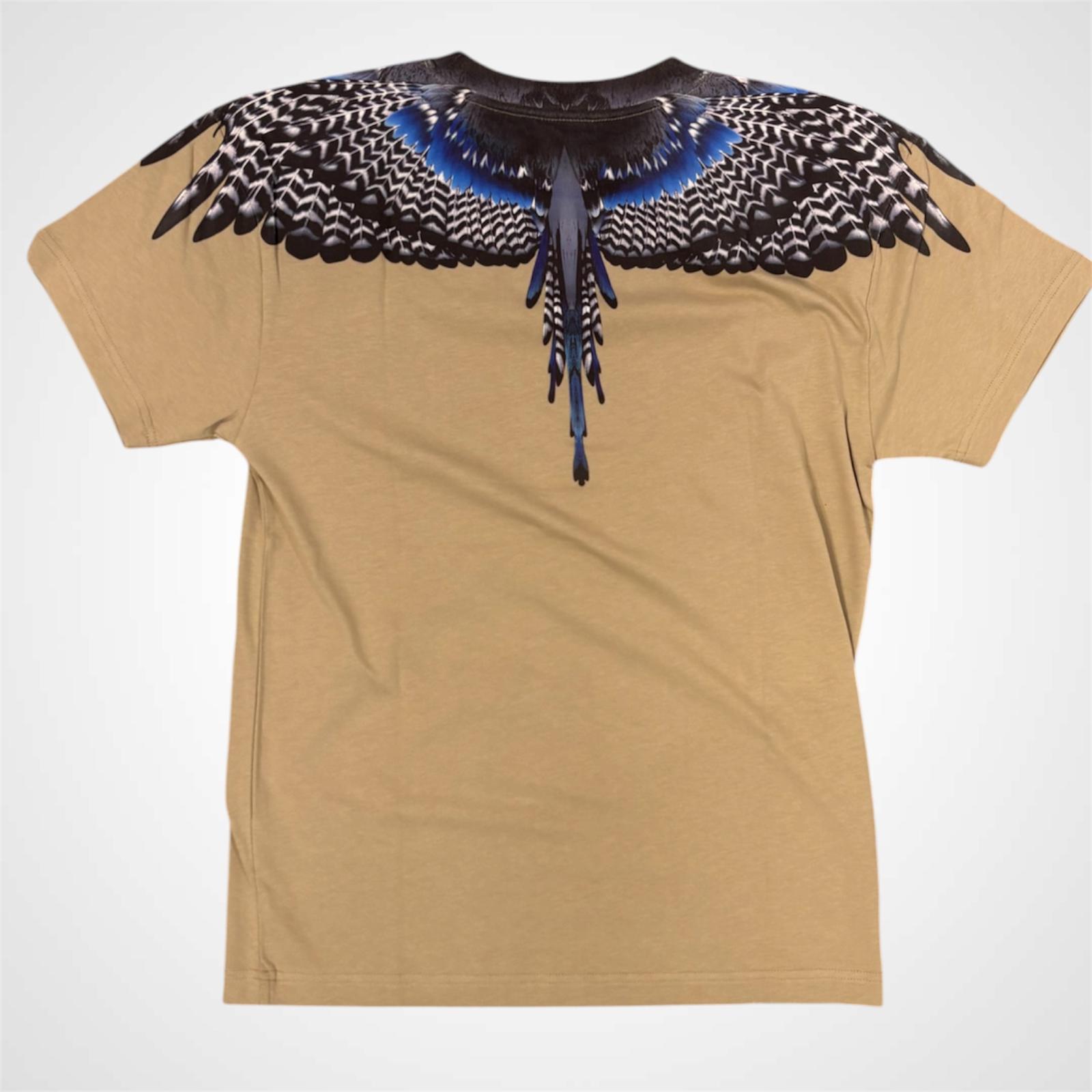 T-Shirt Marcelo Burlon County of Milan Wings - Sabbia | Cod. F6CMMATH040