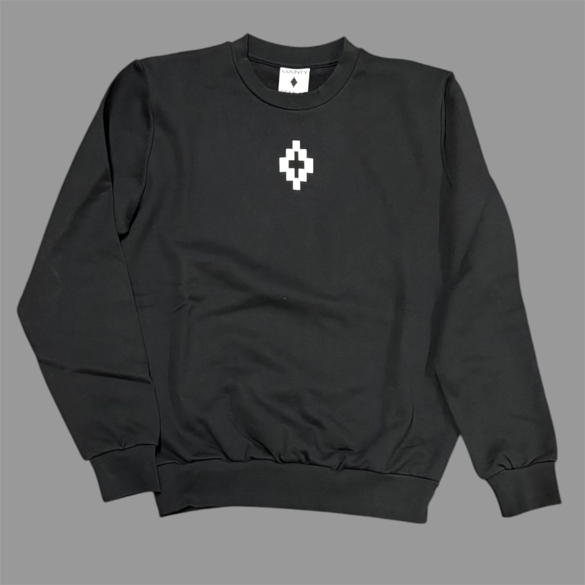 Felpa Girocollo Marcelo Burlon Logo Back - County of Milan F6CMMASW100