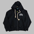 Felpa Barrow Nero con Cappuccio e Zip F6BWUAZH031 | Barrow Official