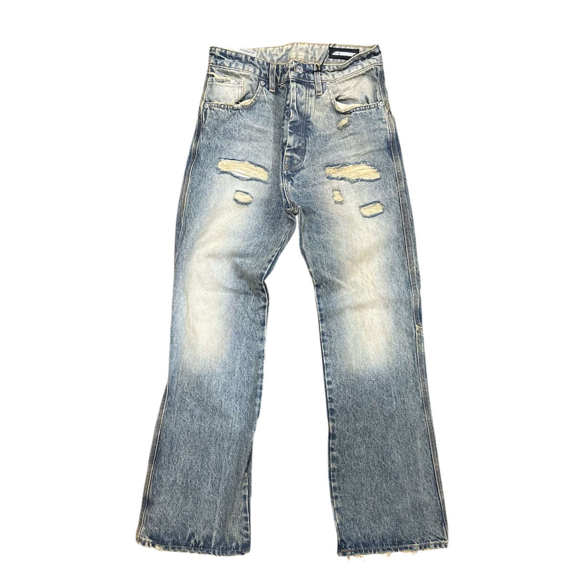 Jeans Alternet Save Bottom-J Lavaggio J933 | Denim Strappato Vintage