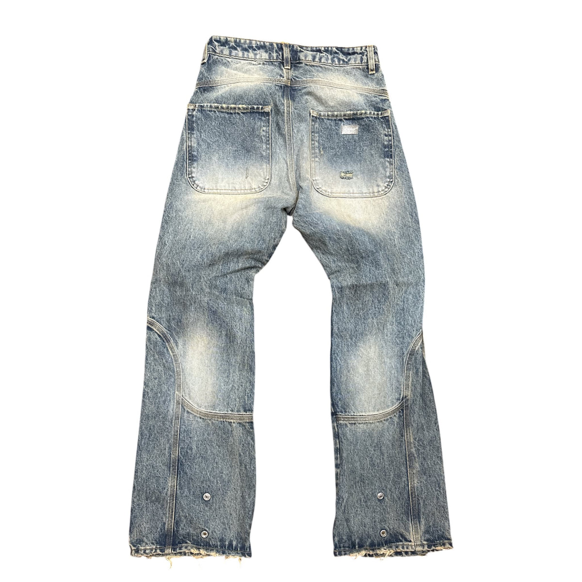 Jeans Alternet Save Bottom-J Lavaggio J933 | Denim Strappato Vintage