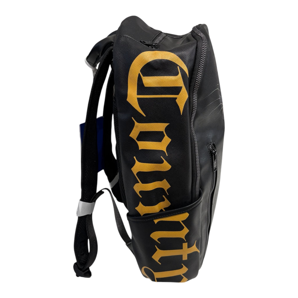 Zaino Marcelo Burlon County of Milan Panther Nero e Oro | Backpack Saffiano Look