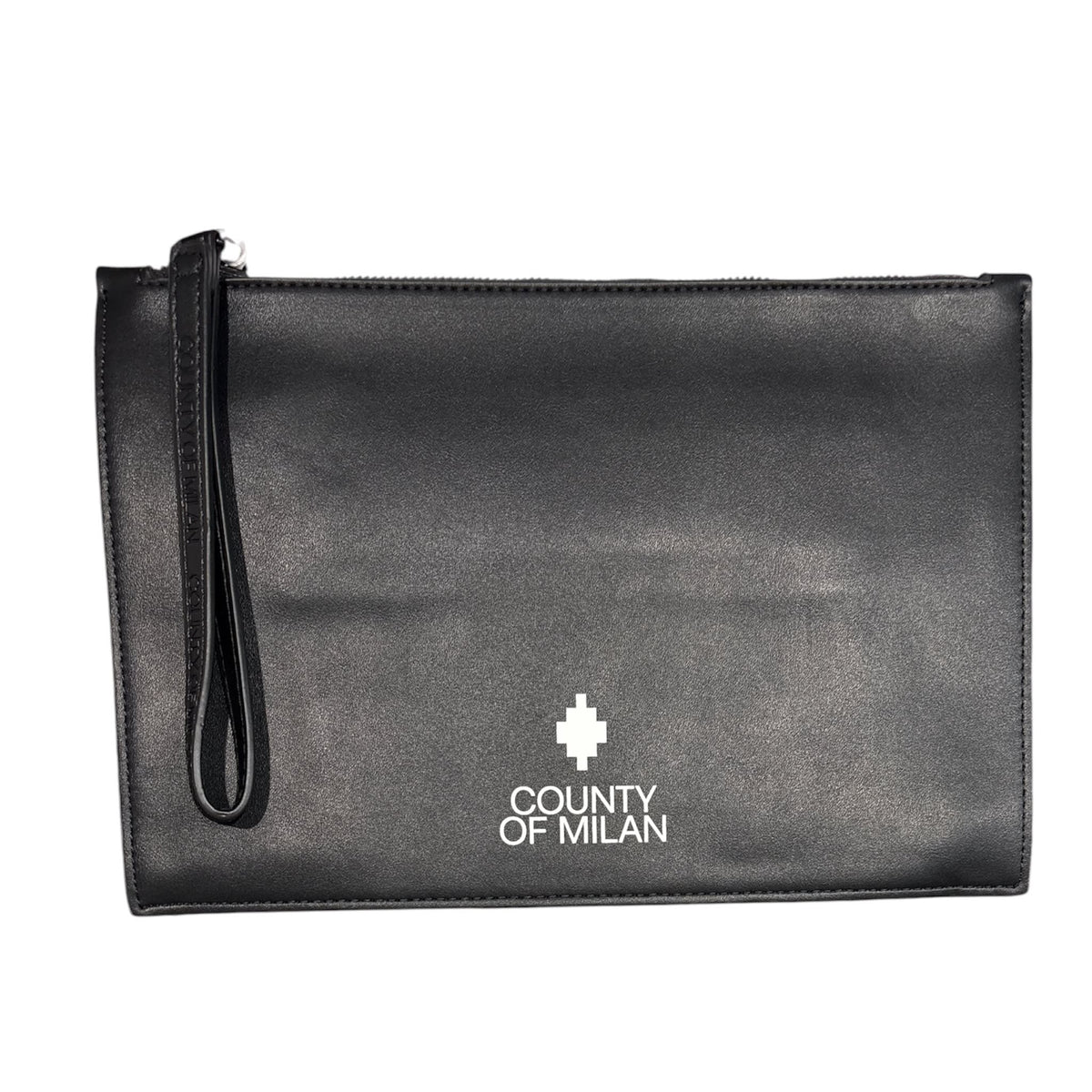 Pochette Marcelo Burlon County of Milan Nera con Logo | Nuova Collezione