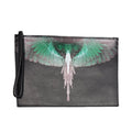 Pochette Marcelo Burlon County of Milan in Pelle Nera