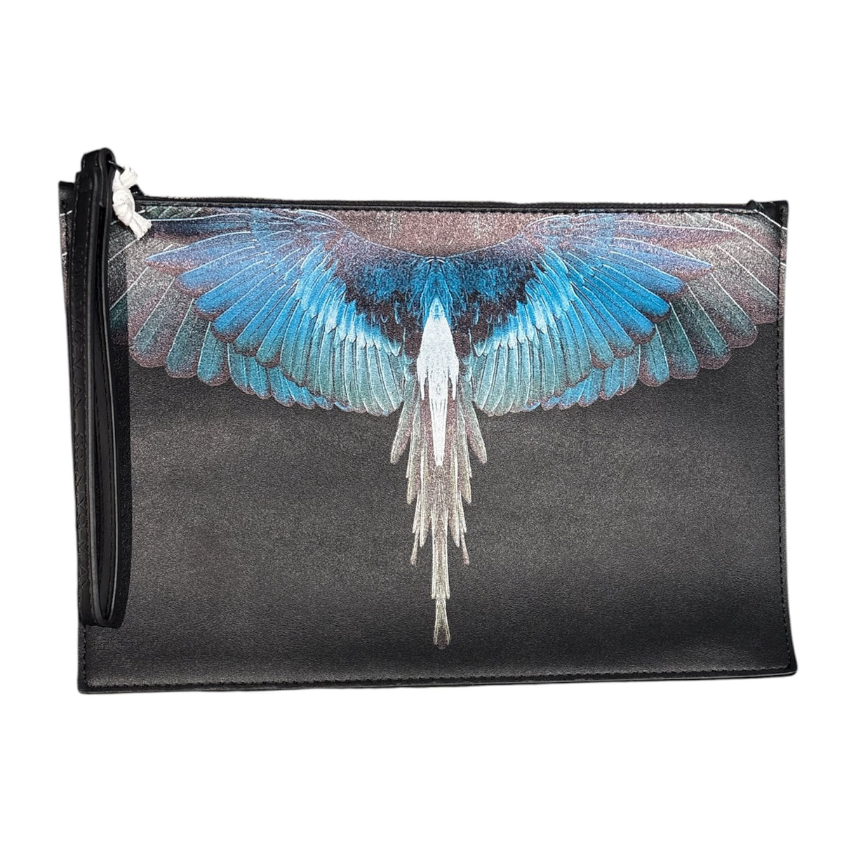 Pochette Marcelo Burlon County of Milan Ali Blu | Clutch da Uomo