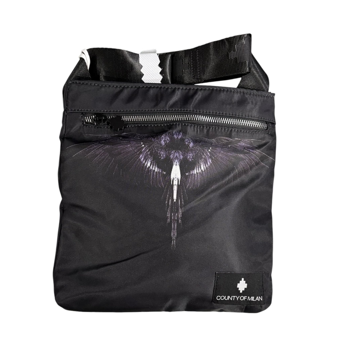 Borsa a Tracolla Marcelo Burlon County of Milan Ali Viola | Crossbody Nylon