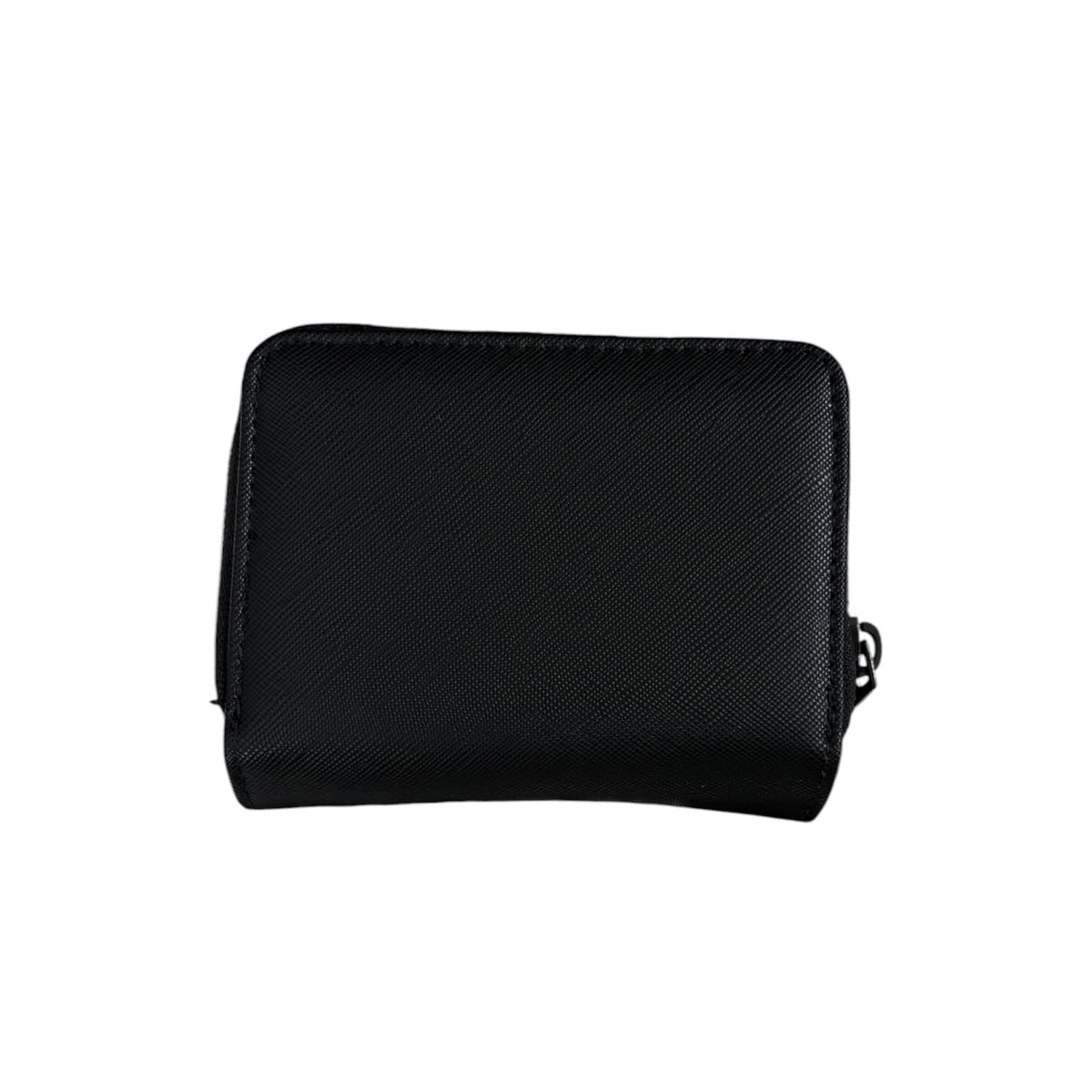 Portafoglio Marcelo Burlon Zip Around Ali Blu | Pelle Saffiano