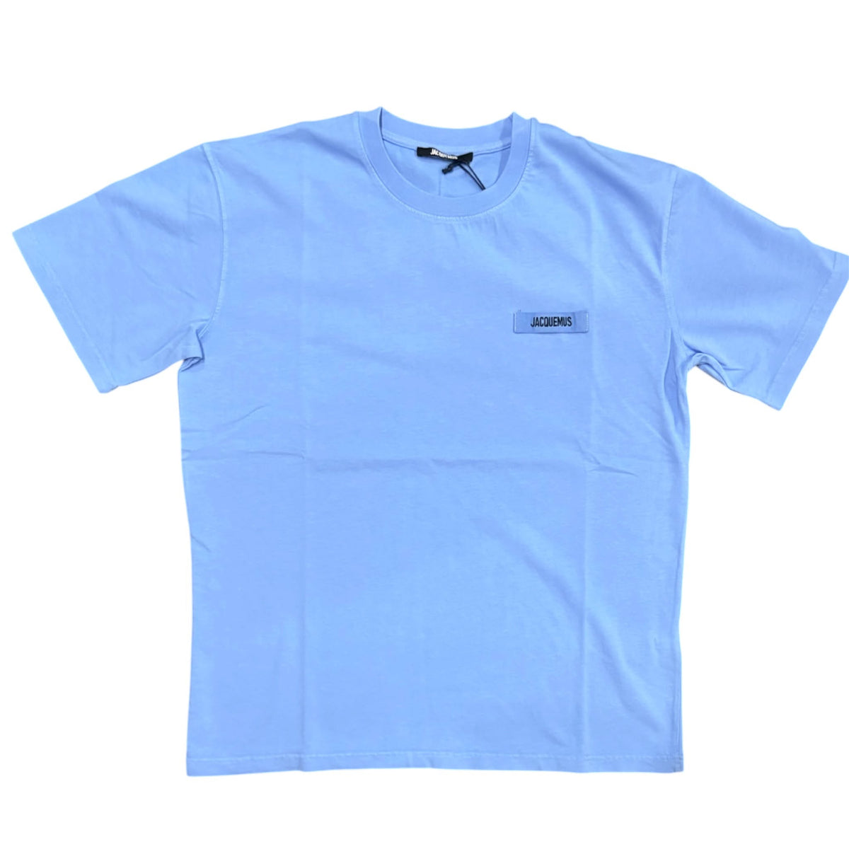 T-shirt Jacquemus Logo Patch Unisex | Celeste, Nero e Marrone