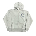 Felpa con Cappuccio e Zip Roy Roger's Workwear – Grigio Melange