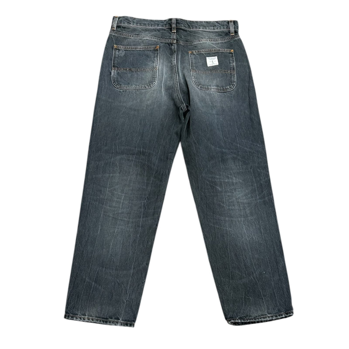 Jeans Roy Roger's Black Chimney - Denim Nero Lavato