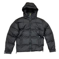Piumino Puffer Jacket Disclaimer Nero E Bianco