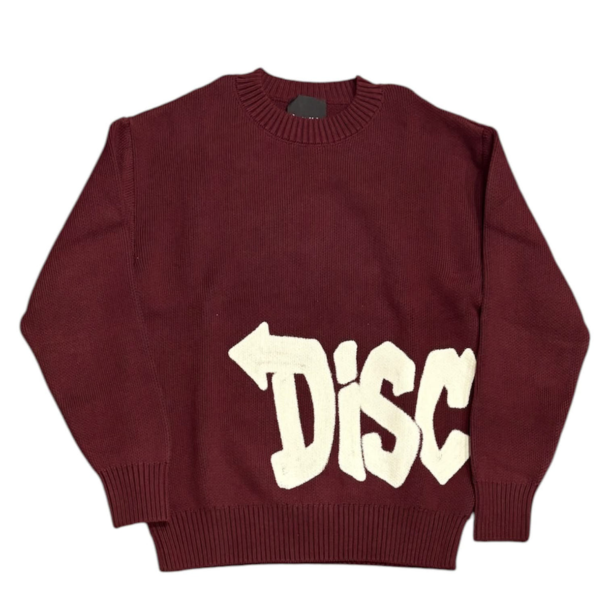 Maglione Disclaimer Bordeaux