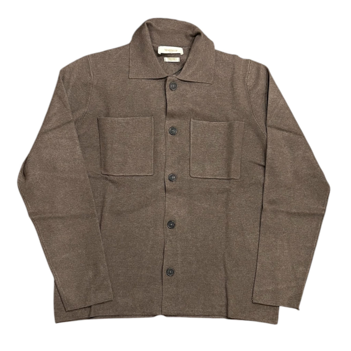Markup Overshirt Uomo in Viscosa e Punto Stoffa - Cod. MK2900046