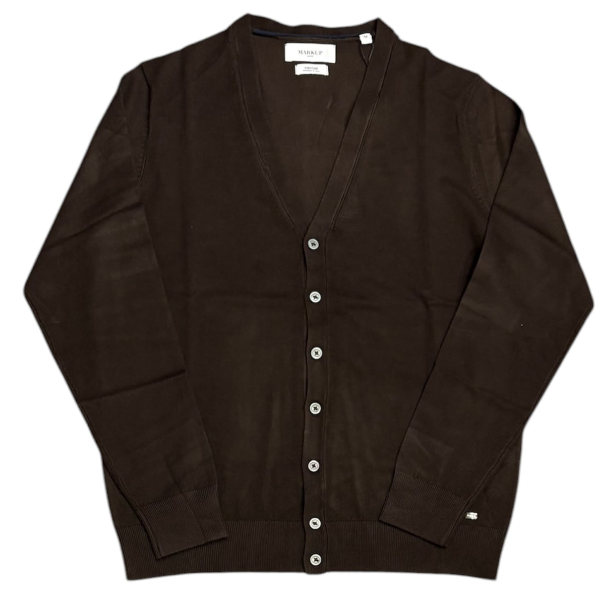 Cardigan Uomo con Scollo a V in Misto Viscosa MARKUP - Cod. MK20017