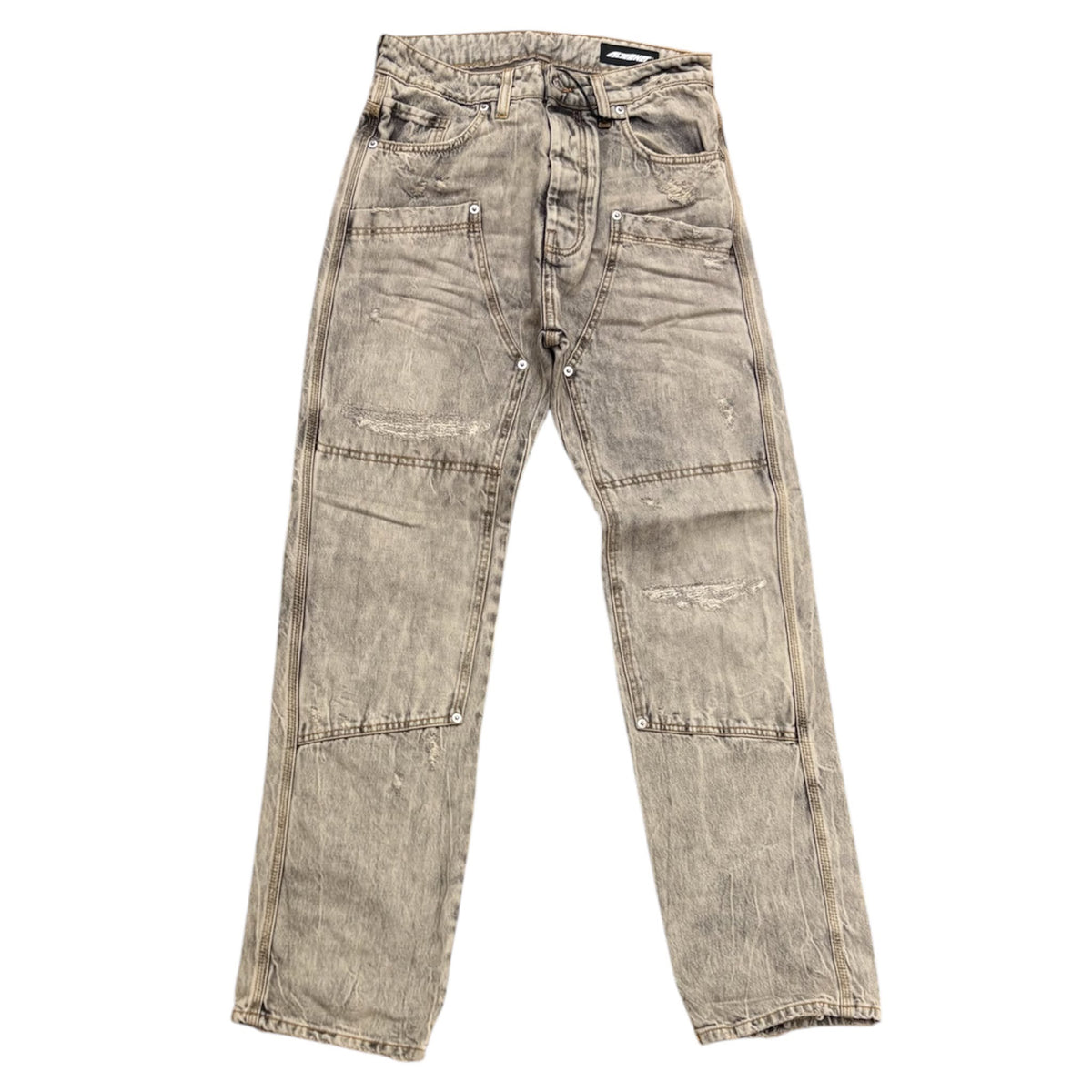 AlterNet Jeans Grigio Paneled Lavaggio 814N