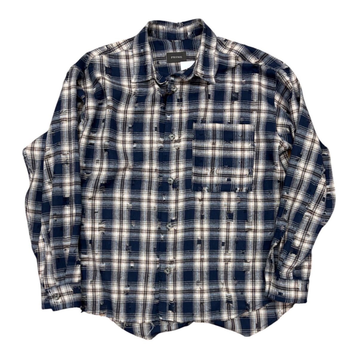 Camicia Uomo Prime Quadro Ripped | AG3740