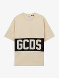 GCDS T-shirt regular con Banda Logo