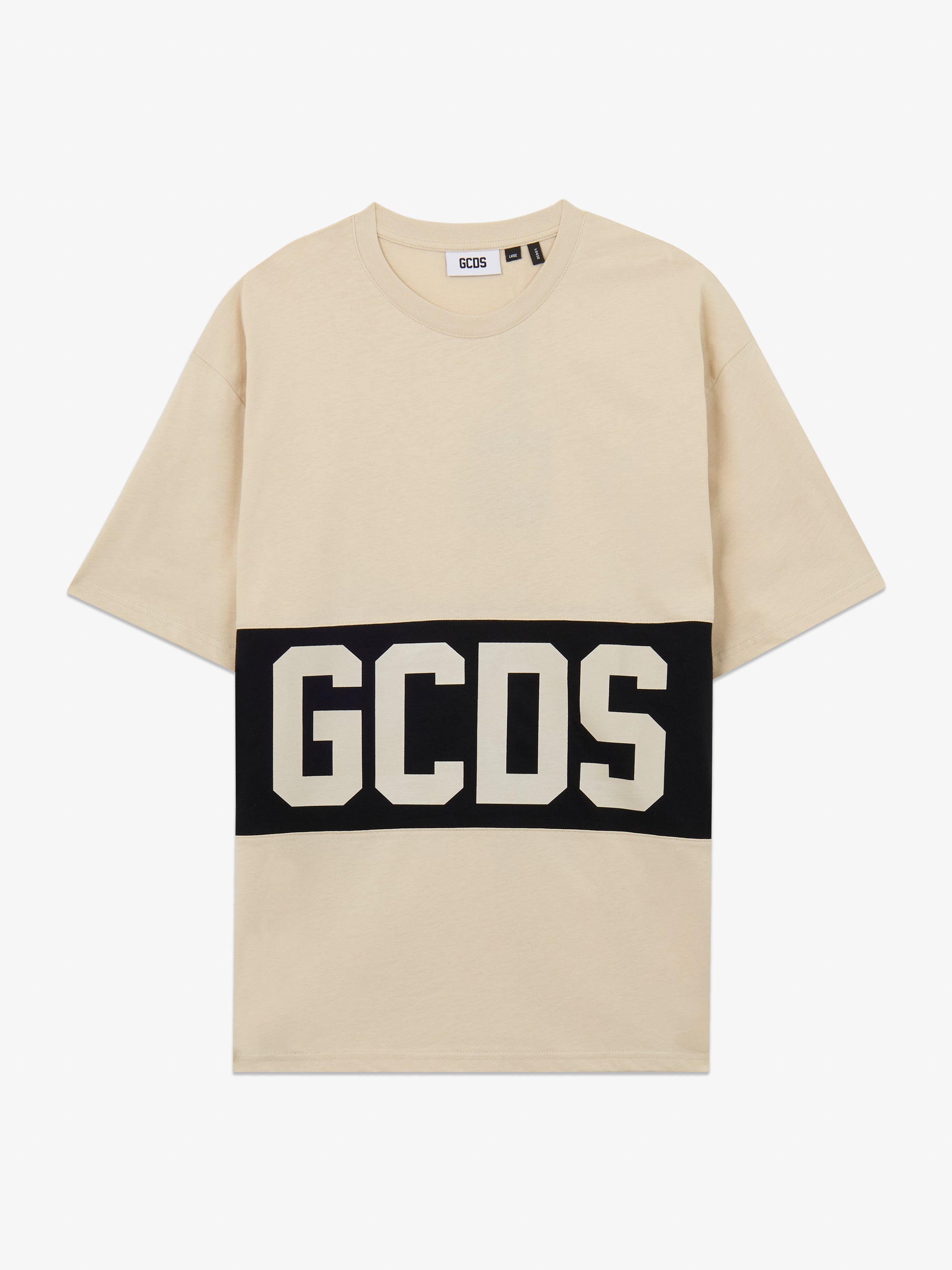 GCDS T-shirt regular con Banda Logo
