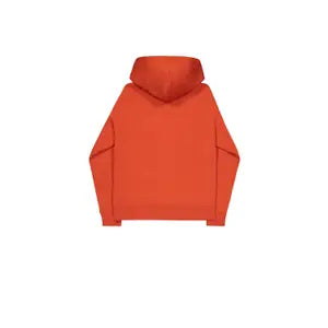 Alpha Industries  Felpa con cappuccio basic con logo grande iron red
