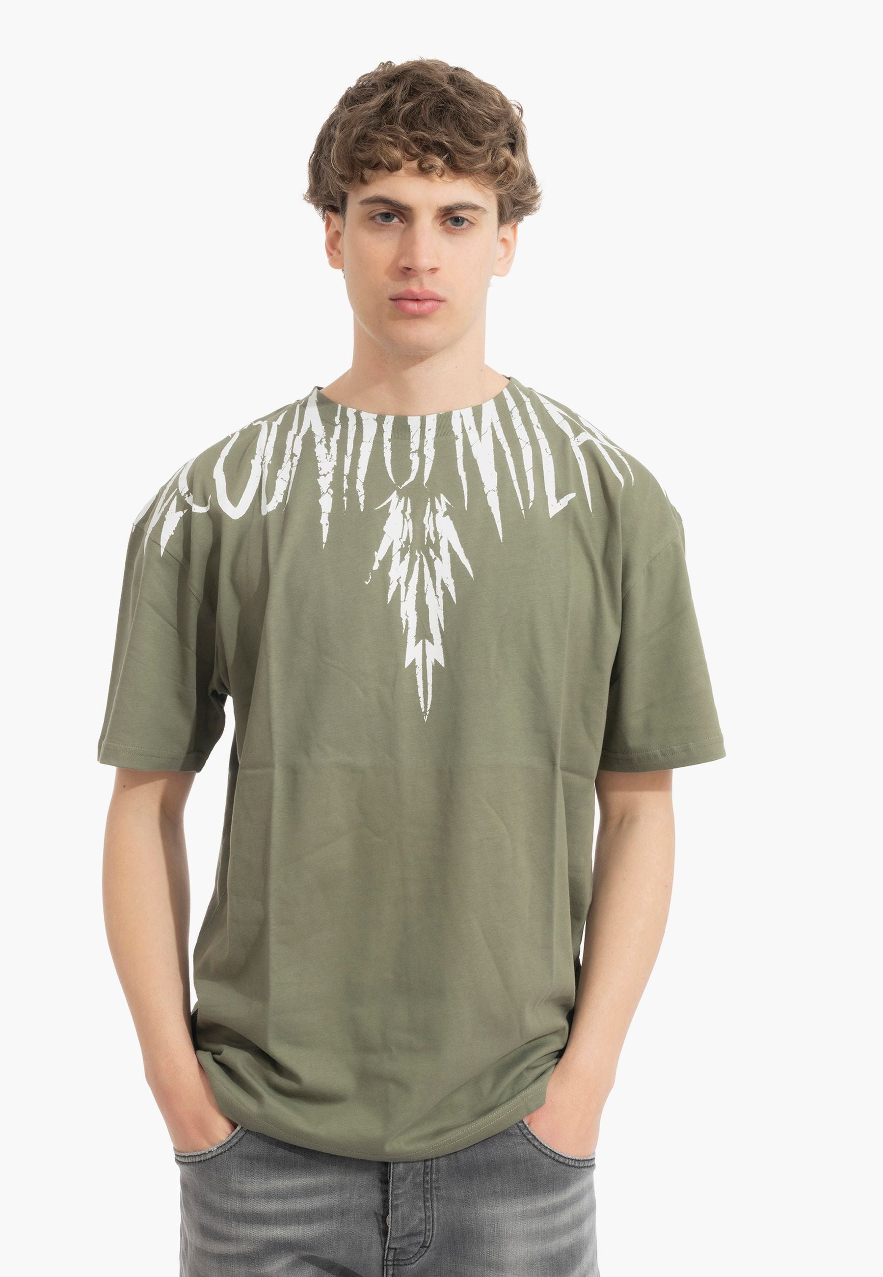 T-shirt MARCELO BURLON COUNTY OF MILAN S6CMMATH003 STYLE WINGS