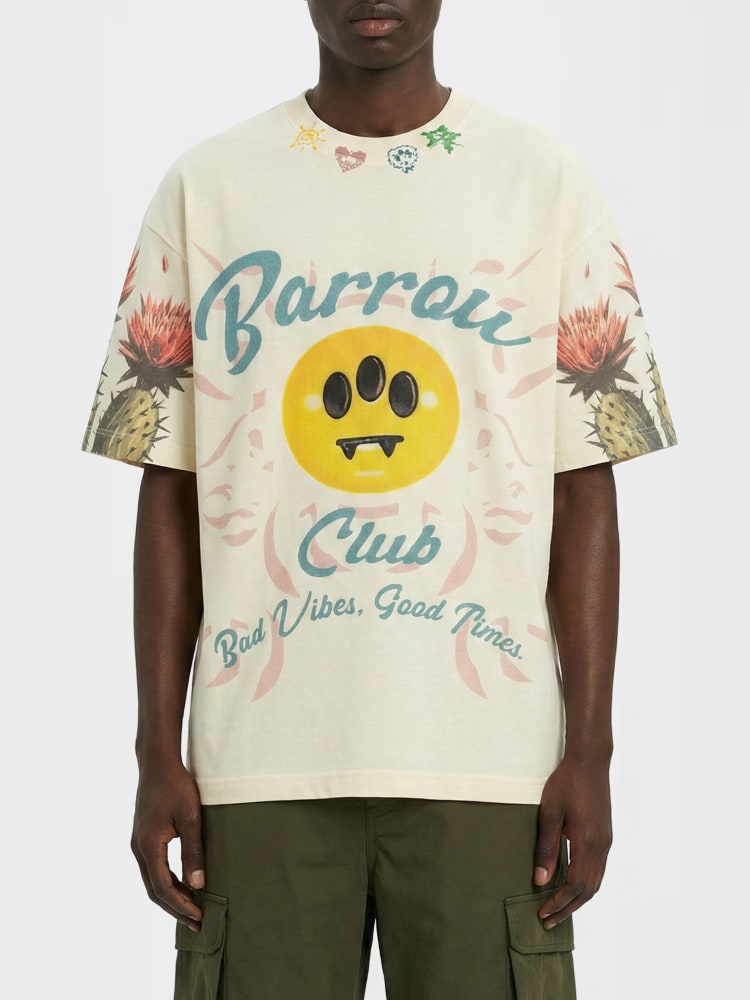BARROW T-shirt in cotone stampata