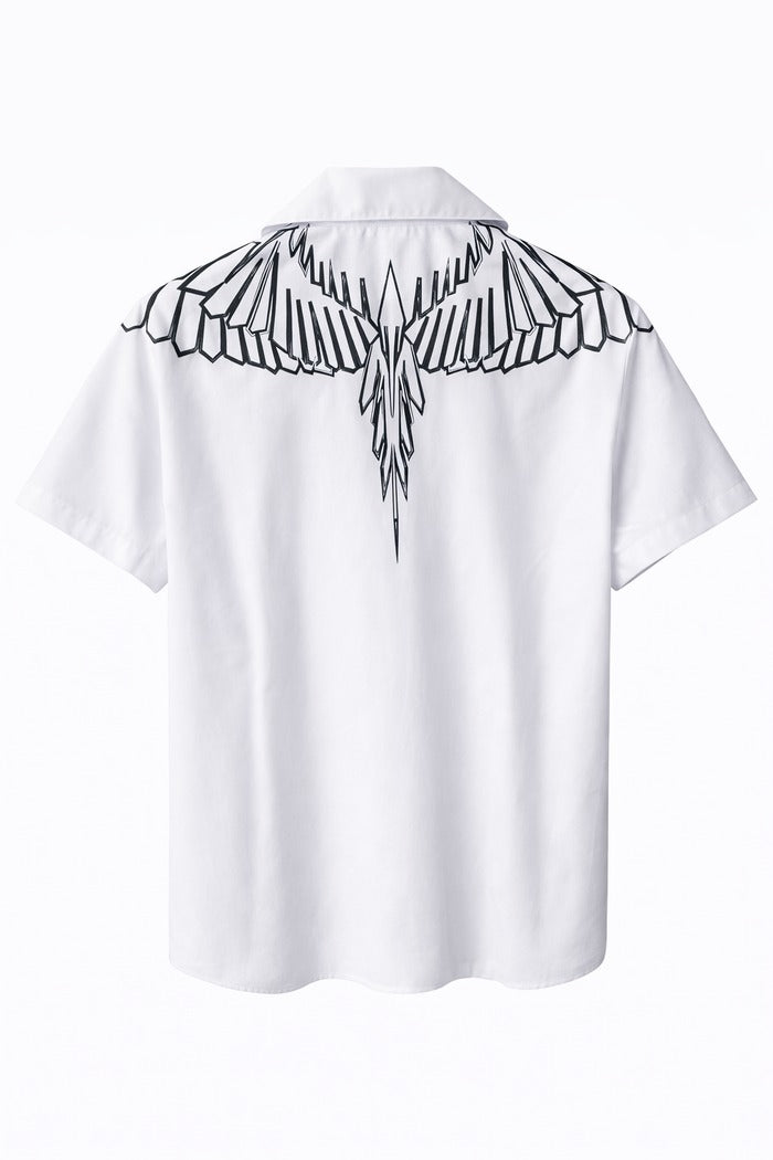 County of Milan Camicia Uomo S6CMMASI009 Bianca