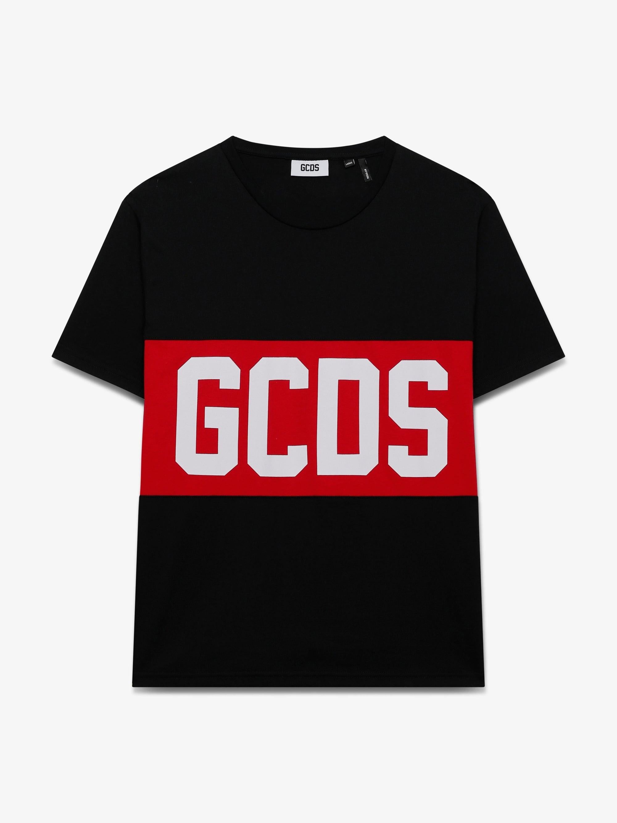 GCDS BAND LOGO LOOSE SS T-SHIRT