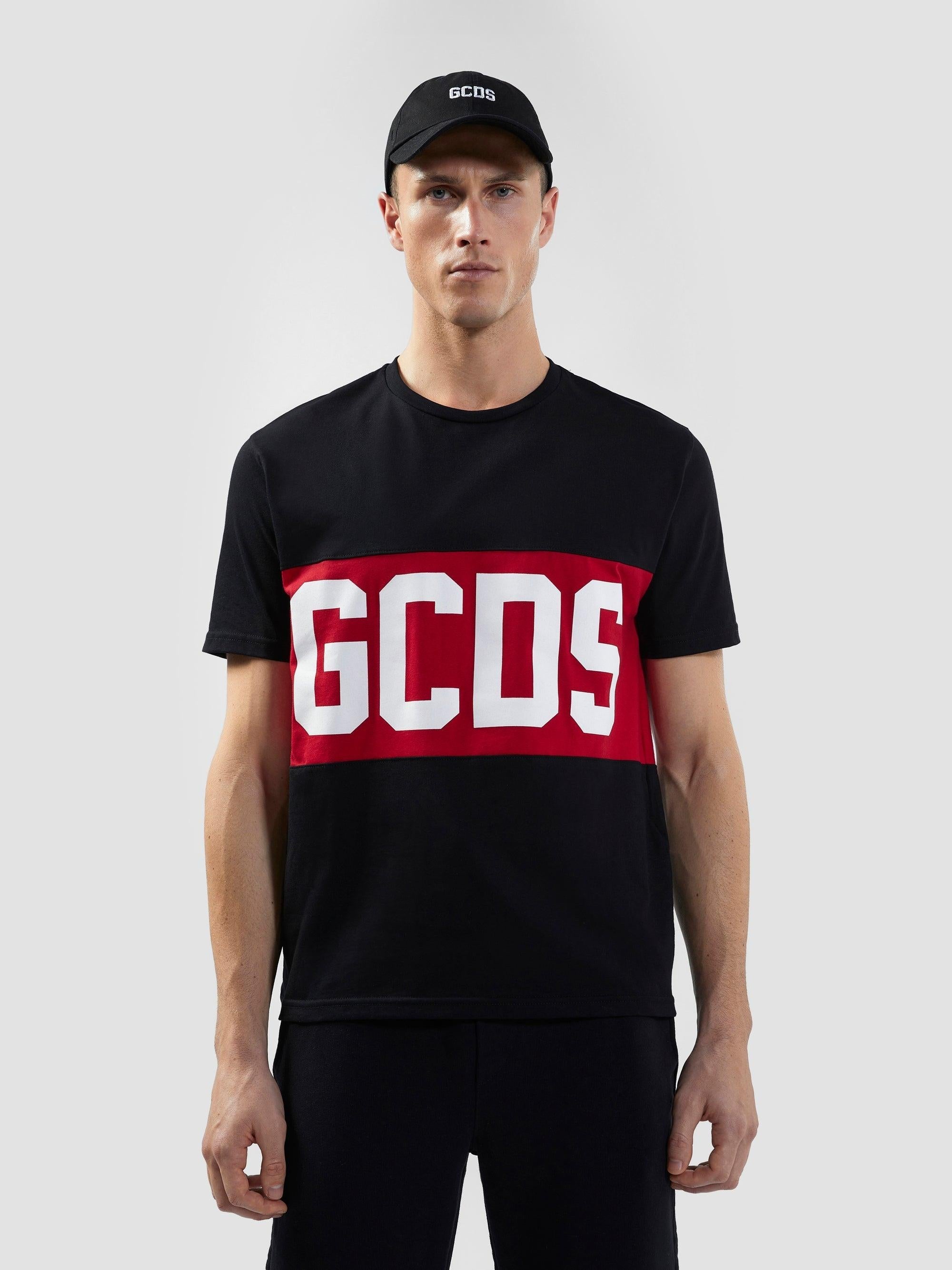 GCDS BAND LOGO LOOSE SS T-SHIRT