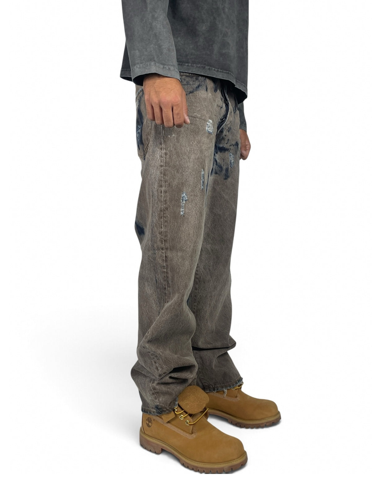 Alternet Over J blue dirty brown j161