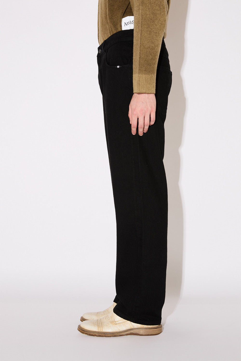 AMISH JEANS JAMES BLACK RINSE