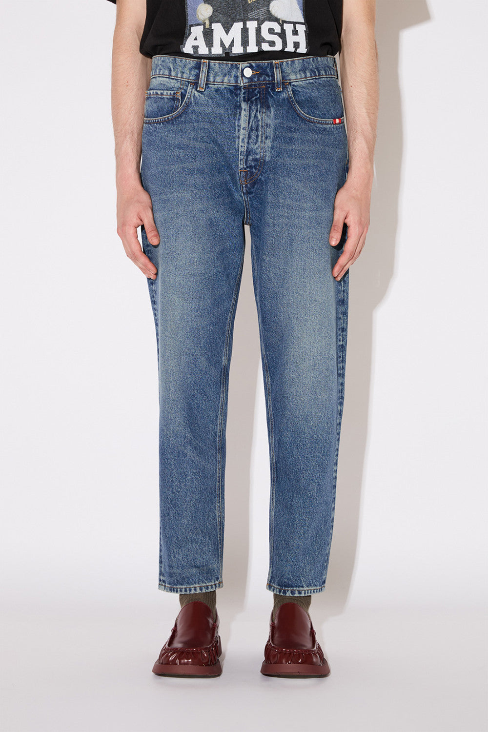 Jeans Jeremiah Uomo Powder Denim Amish Art. AMU001CT523213