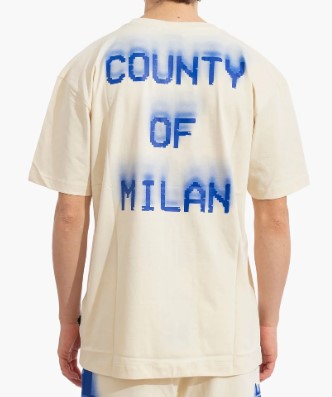 County of Milan T-shirt in cotone con logo