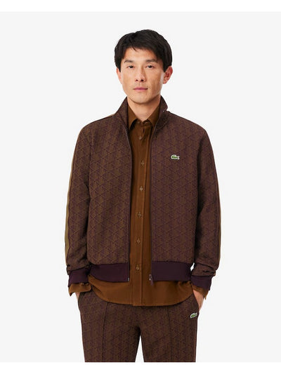 LACOSTE Felpa Uomo Marrone - SH1368 WD9