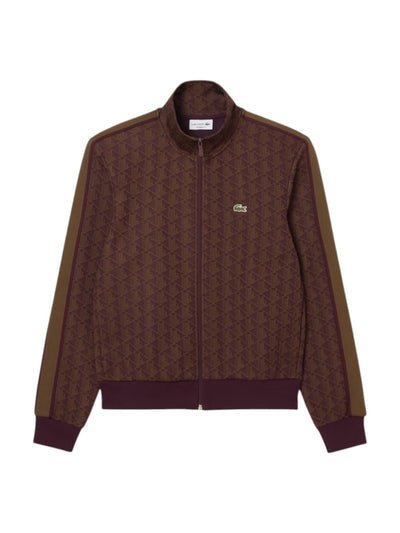 LACOSTE Felpa Uomo Marrone - SH1368 WD9