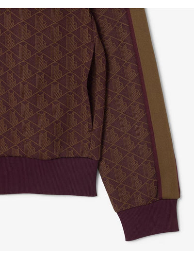 LACOSTE Felpa Uomo Marrone - SH1368 WD9