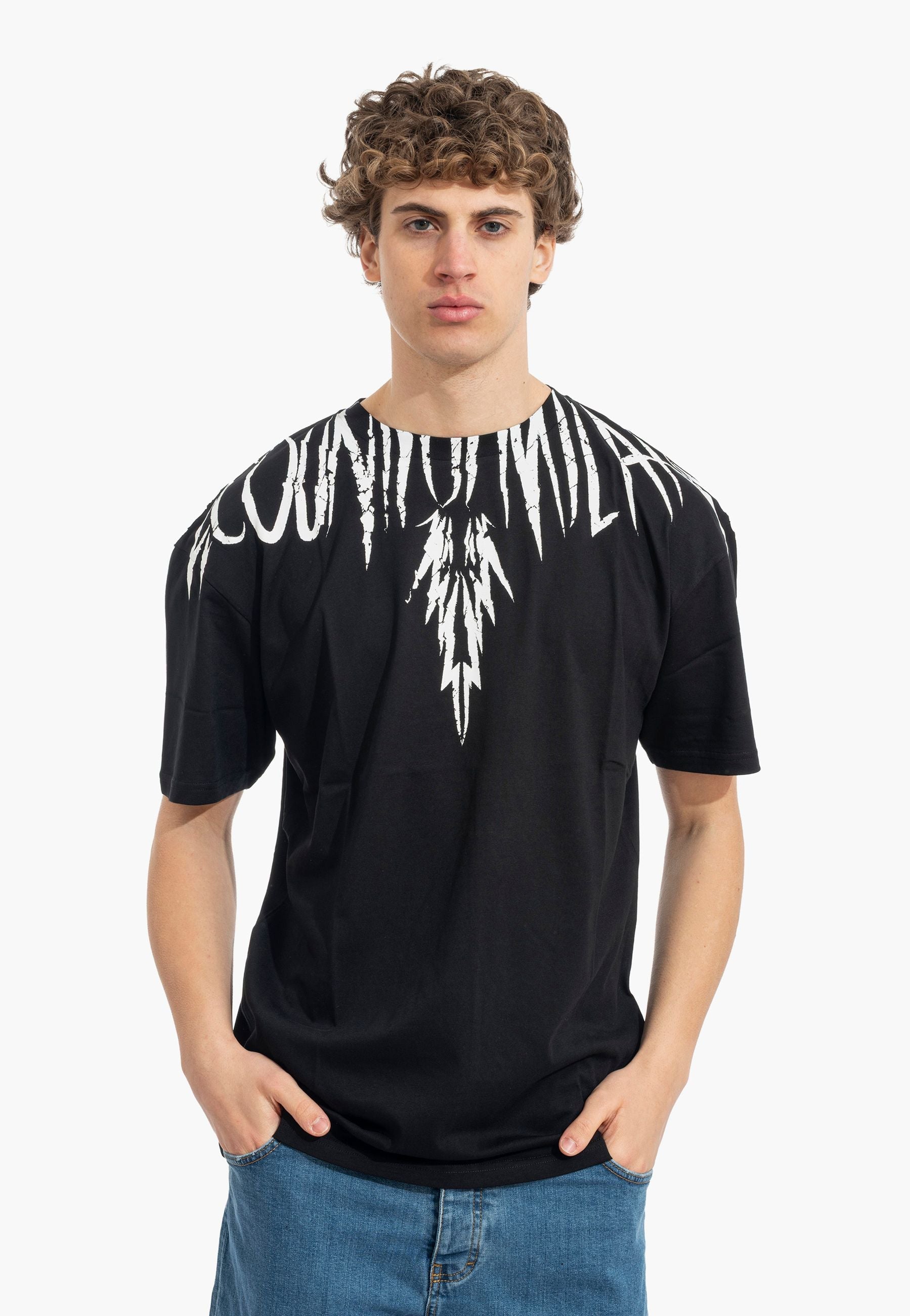 T-shirt MARCELO BURLON COUNTY OF MILAN S6CMMATH003 STYLE WINGS