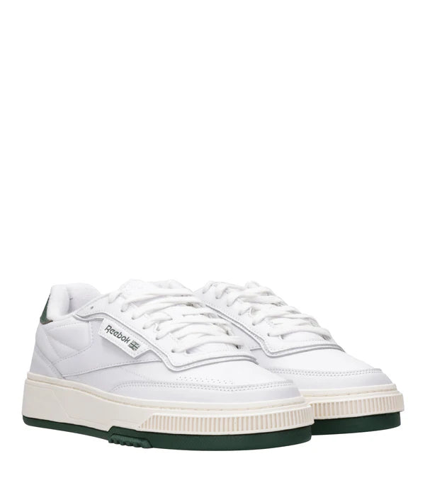 Reebok Sneakers Club C Ltd Bianco e Verde muschio